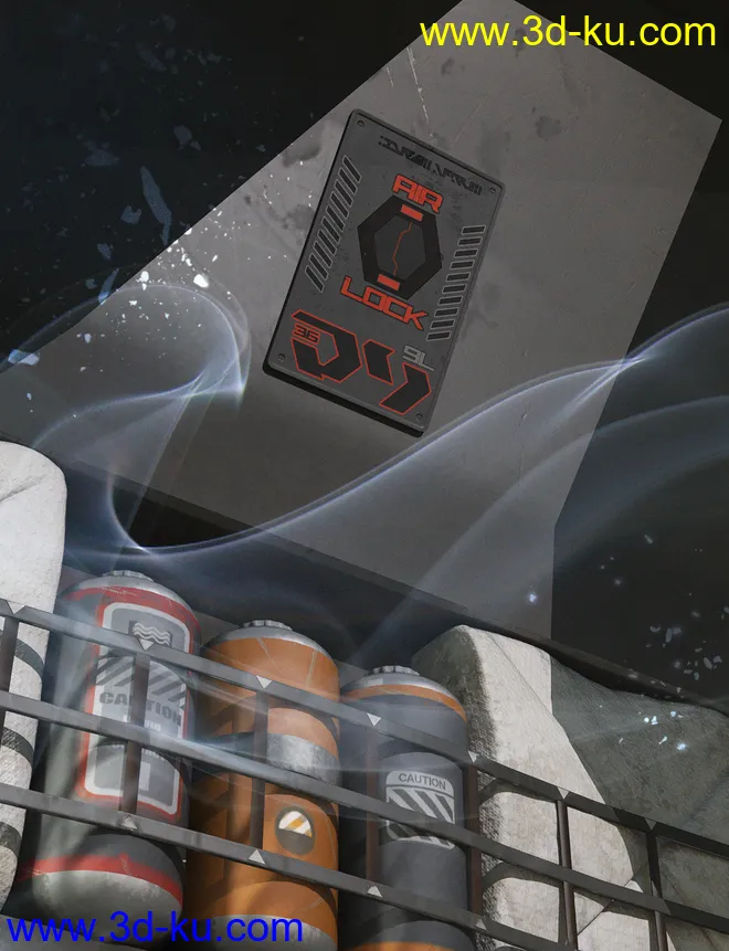 Sci-Fi Info Signs模型的图片12