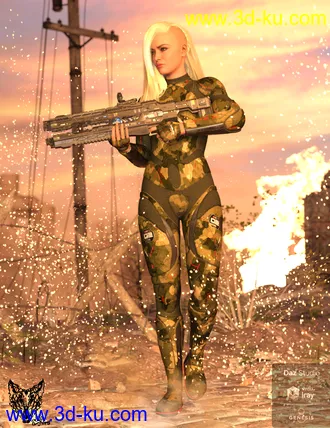 3D打印模型Sci-Fi Outfit 02的图片