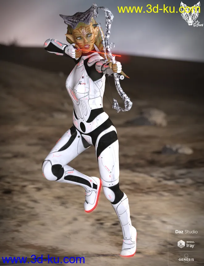 Sci-Fi Outfit 02模型的图片5