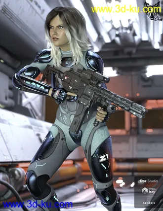 3D打印模型Sci-Fi Outfit 02的图片