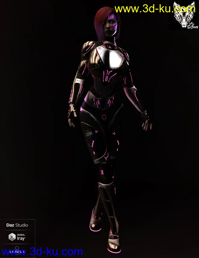 Sci-Fi Outfit 02模型的图片8