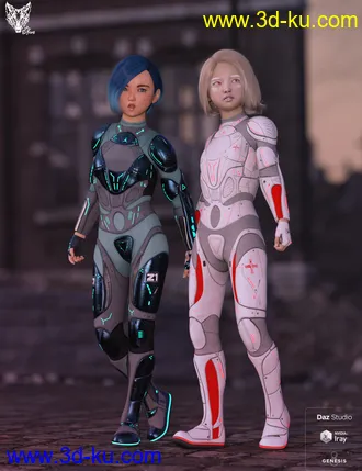 3D打印模型Sci-Fi Outfit 02的图片