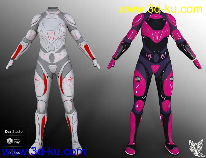 Sci-Fi Outfit 02模型的图片11