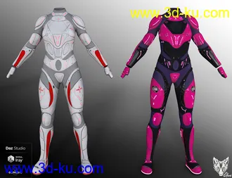 3D打印模型Sci-Fi Outfit 02的图片