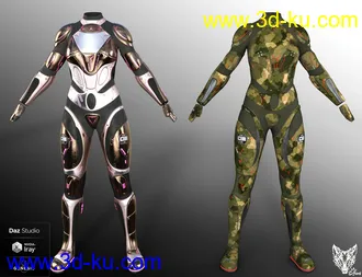 3D打印模型Sci-Fi Outfit 02的图片