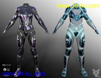 3D打印模型Sci-Fi Outfit 02的图片