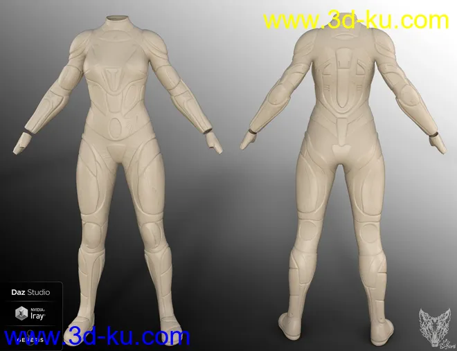 Sci-Fi Outfit 02模型的图片15