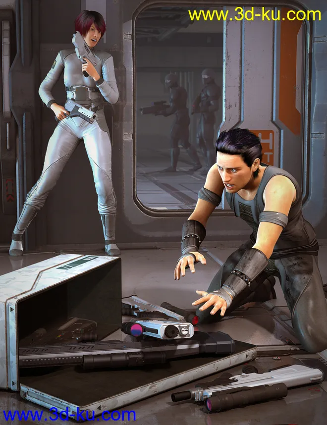 SciFi Weapons Collection模型的图片1