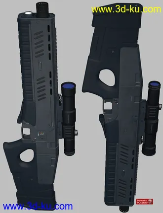 3D打印模型SciFi Weapons Collection的图片