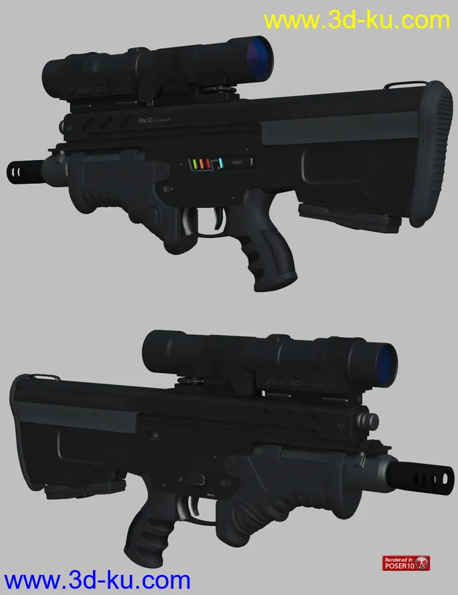 SciFi Weapons Collection模型的图片10