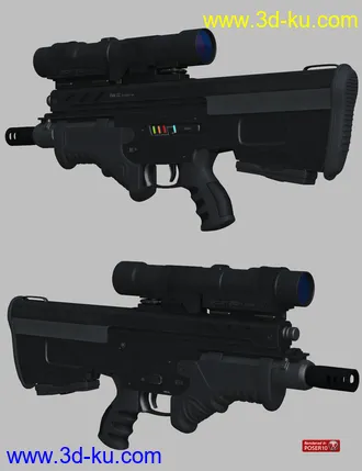 3D打印模型SciFi Weapons Collection的图片