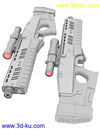 3D打印模型SciFi Weapons Collection的图片