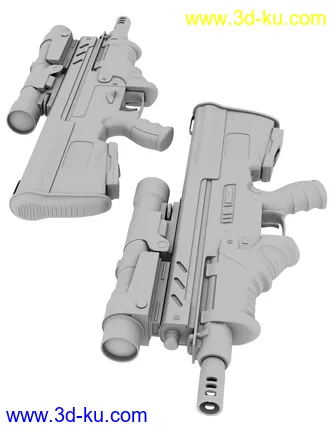 3D打印模型SciFi Weapons Collection的图片