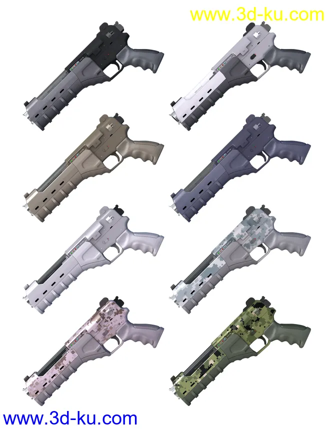 SciFi Weapons Collection模型的图片15