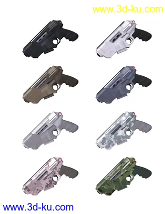 3D打印模型SciFi Weapons Collection的图片