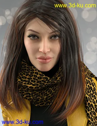 3D打印模型Septima HD for Genesis 8.1 Female的图片