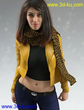 3D打印模型Septima HD for Genesis 8.1 Female的图片