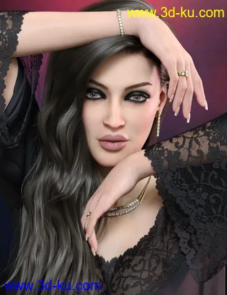 3D打印模型Septima HD for Genesis 8.1 Female的图片