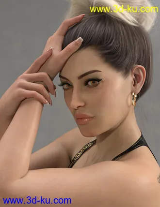 3D打印模型Septima HD for Genesis 8.1 Female的图片