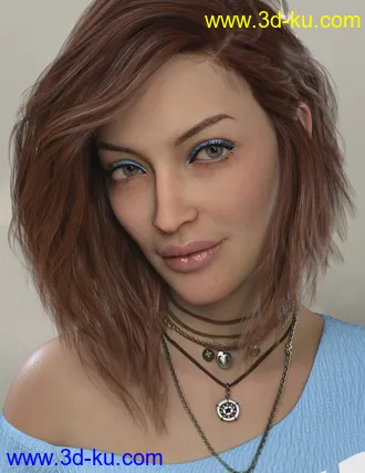 3D打印模型Septima HD for Genesis 8.1 Female的图片