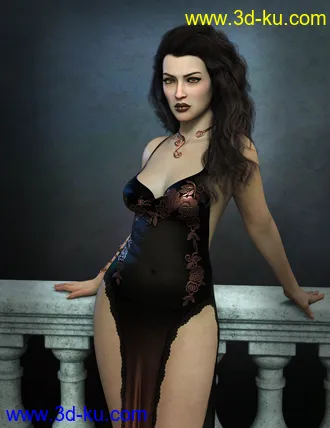 3D打印模型Septima HD for Genesis 8.1 Female的图片