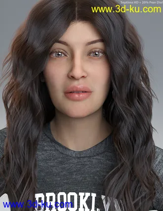 Septima HD for Genesis 8.1 Female模型的图片23