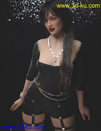 Septima HD for Genesis 8.1 Female模型的图片25