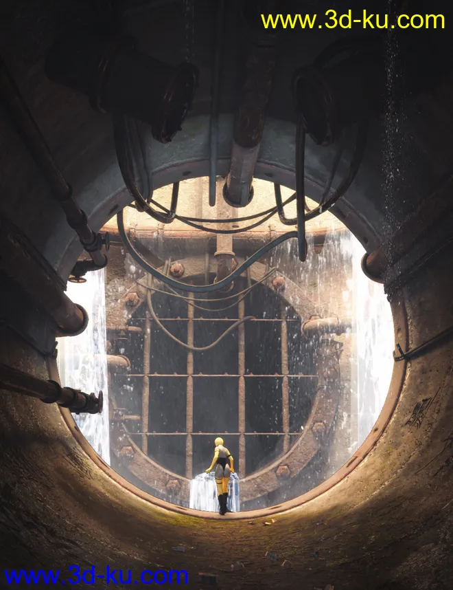 Sewer Tunnel模型的图片1