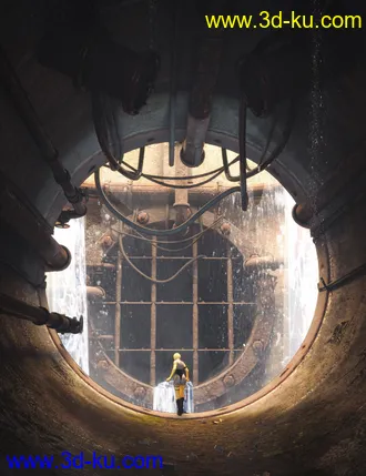 3D打印模型Sewer Tunnel的图片