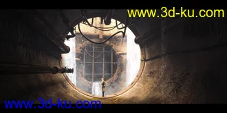 3D打印模型Sewer Tunnel的图片