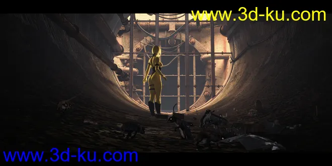 Sewer Tunnel模型的图片5