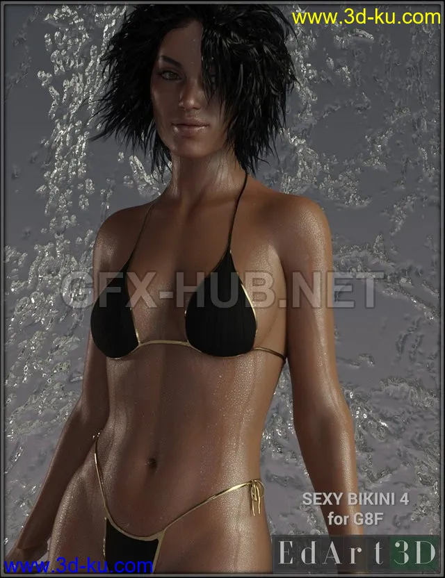 Sexy Bikini 4 For G8F模型的图片1