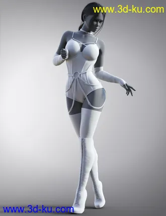 3D打印模型Sexy Leather for Genesis 8 and Genesis 8.1 Females的图片