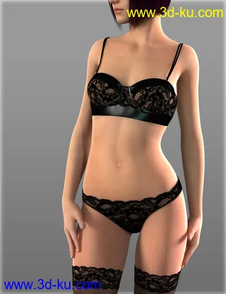 3D打印模型Sexy Nurse Underwear for Genesis 2 Female(s)的图片