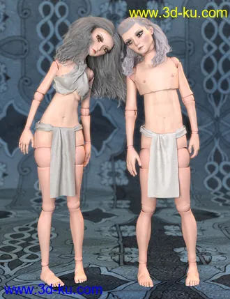 3D打印模型SF Ball Jointed Dolls for Genesis 8 and 8.1的图片
