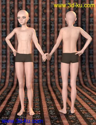 3D打印模型SF Ball Jointed Dolls for Genesis 8 and 8.1的图片