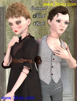 3D打印模型SF Ball Jointed Dolls for Genesis 8 and 8.1的图片