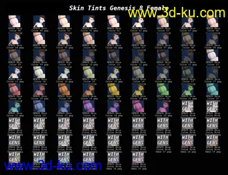 3D打印模型SF Ball Jointed Dolls for Genesis 8 and 8.1的图片