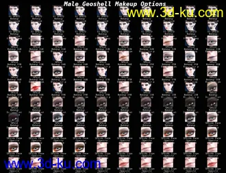 3D打印模型SF Ball Jointed Dolls for Genesis 8 and 8.1的图片