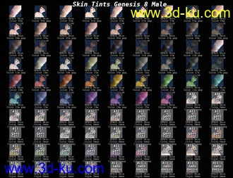 SF Ball Jointed Dolls for Genesis 8 and 8.1模型的图片27