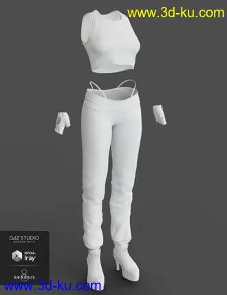 3D打印模型SF Outfit for Genesis 8 Female(s)的图片