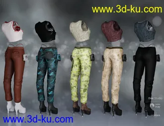 3D打印模型SF Outfit Textures的图片