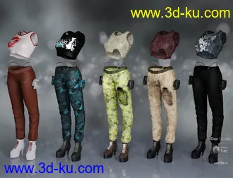 3D打印模型SF Outfit Textures的图片