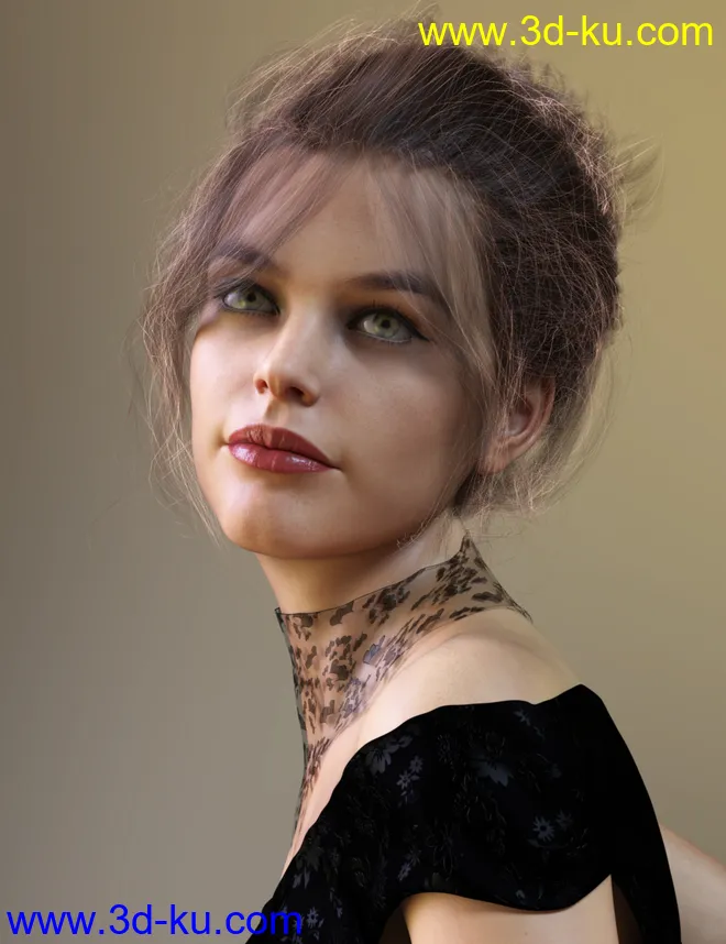 Shana HD for Genesis 8.1 Female模型的图片3