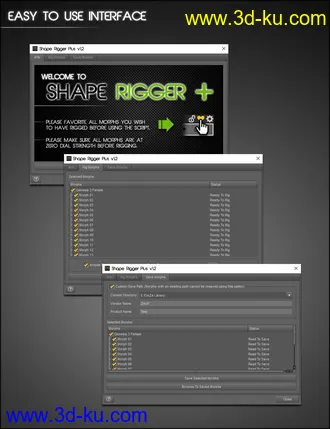 3D打印模型Shape Rigger Plus的图片
