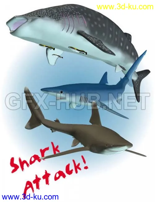 Shark Attack Pack 1模型的图片1