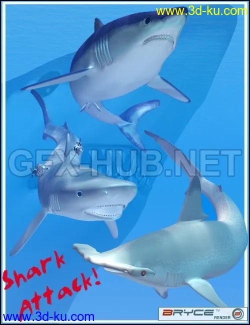 Shark Attack! Pack 2模型的图片1