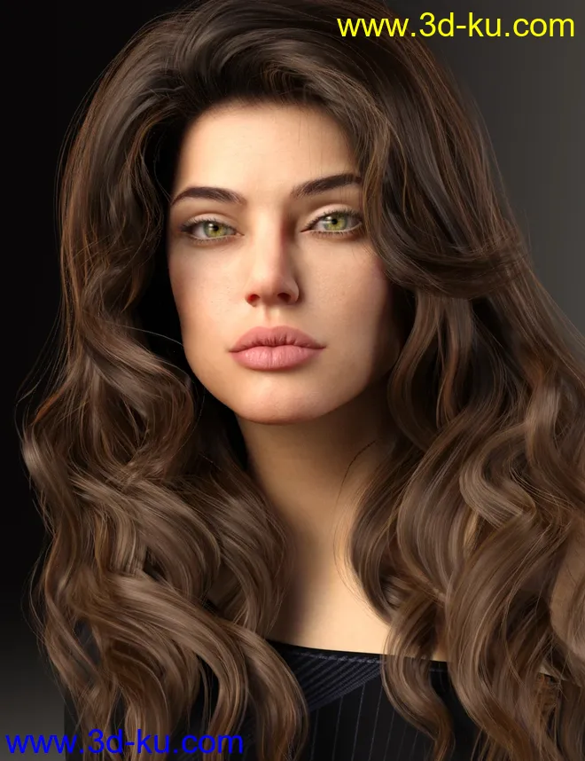 Sharon HD for Genesis 8 and 8.1 Female模型的图片1