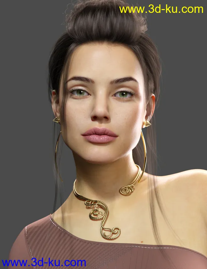 Sharon HD for Genesis 8 and 8.1 Female模型的图片5