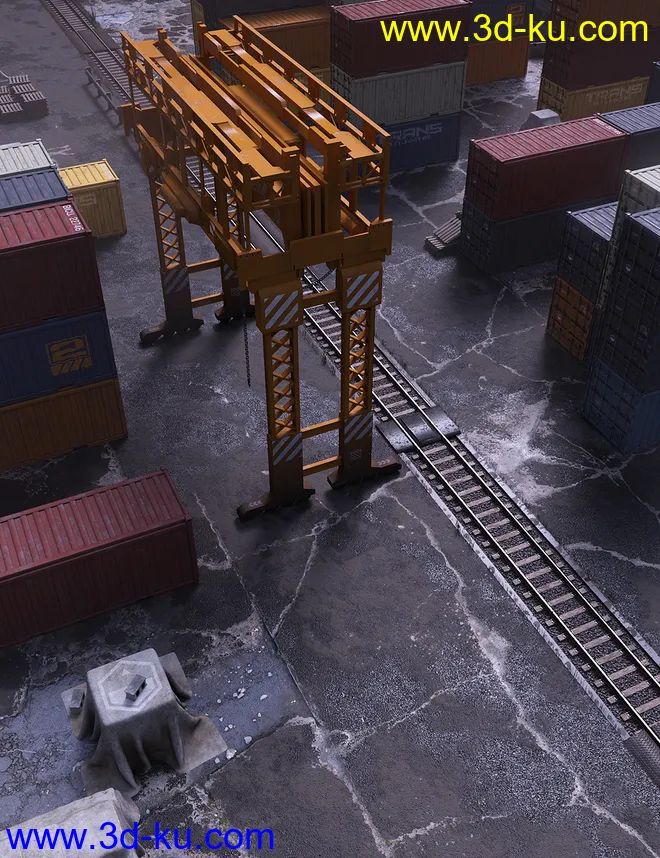 Shipping Yard Construction Set模型的图片4